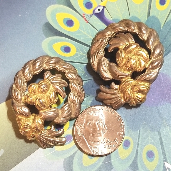 1980'S DVF Diane Von Furstenburg Vintage Earrings - Picture 5 of 6